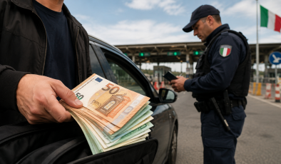 Sıla Yolu’na Çıkan Gurbetçi Vatandaş 15 Bin Avroyu Beyan Etmediği İçin Hapis Cezası Aldı.