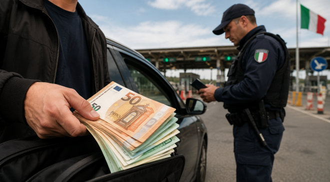 Sıla Yolu’na Çıkan Gurbetçi Vatandaş 15 Bin Avroyu Beyan Etmediği İçin Hapis Cezası Aldı.