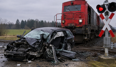 Tren Kazasında Türk Anne ve Eşi Hayatını Kaybetti: 2 Yaşındaki Kızları Kurtuldu