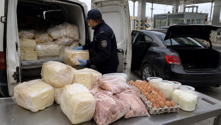 Kapıkule’den Çıkış Yapan Araçlara Kaçak Gıda Operasyonu: Yüzlerce Kilogram Hayvansal Ürüne El Konuldu.