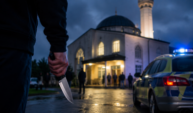 Camide Hocaya Bıçaklı Tehdit Girişimi…