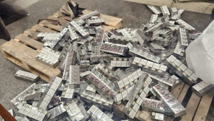 Türkiye’den Gelen Araçta 42 Bin Adet Sigara Ele Geçirildi.