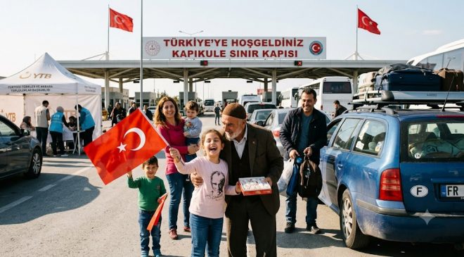 Sınır Kapılarında Sevinç Gözyaşları! “Memleket Hasreti Bambaşka!
