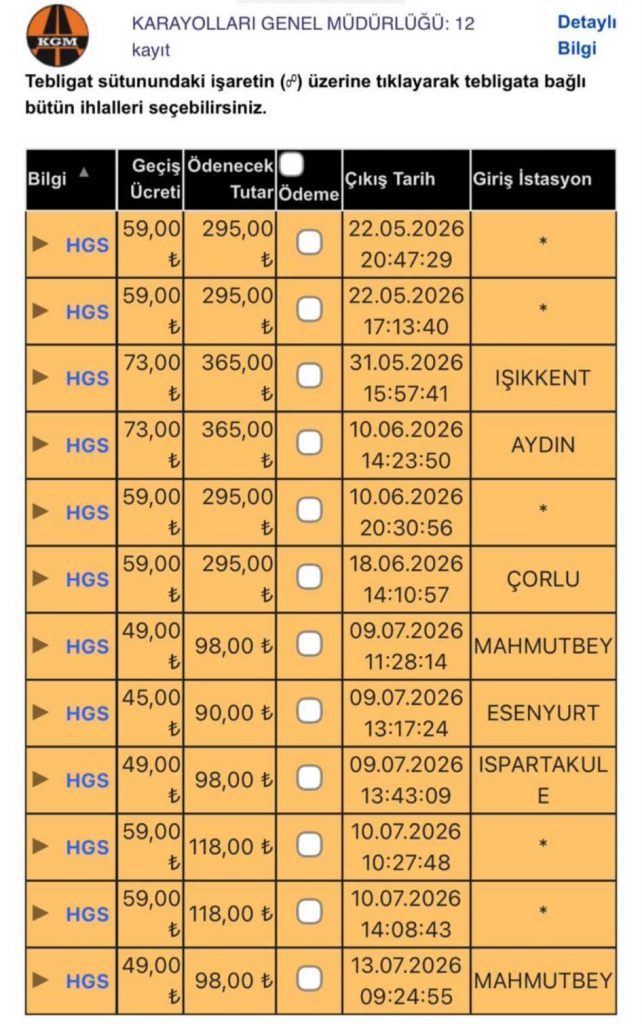 Gurbetçi Vatandaş HGS Sisteminin Mağduru Oldu. 3 Yıldır Başkasının Cezasını Ödüyor.