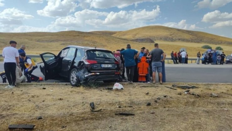 Gurbetçi Ailenin Karıştığı Kazada 1 Kişi Hayatını Kaybederken, 7 kişi Yaralandı.