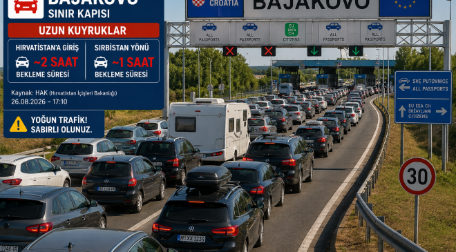 BUGUN SINIR KAPILARINDA SON DURUM : BEKLEMELER 6 SAATLERİN ÜZERİNDE