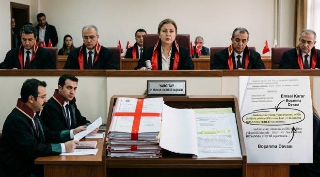 YARGITAY’DAN EMSAL KARAR ! YEMEK YAPMAMAK BOŞANMA SEBEBİ SAYILDI