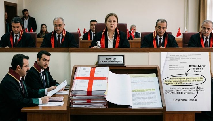 YARGITAY’DAN EMSAL KARAR ! YEMEK YAPMAMAK BOŞANMA SEBEBİ SAYILDI