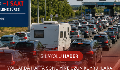 Gurbetçilerin Avrupa’ya Dönüş Yolculuğu Sürüyor: Yollarda Hafta Sonu Yine Uzun Kuyruklara Hazır Olun!