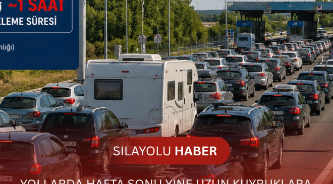 Gurbetçilerin Avrupa’ya Dönüş Yolculuğu Sürüyor: Yollarda Hafta Sonu Yine Uzun Kuyruklara Hazır Olun!