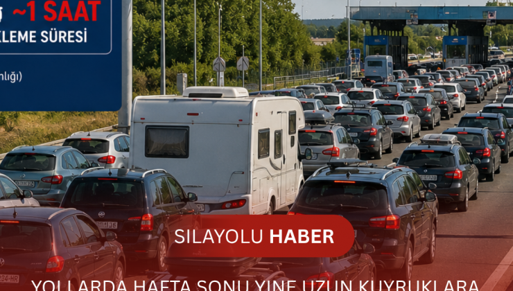 Gurbetçilerin Avrupa’ya Dönüş Yolculuğu Sürüyor: Yollarda Hafta Sonu Yine Uzun Kuyruklara Hazır Olun!