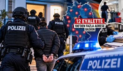 Almanya’da dev insan kaçakçılığı operasyonu: 12 eyalette 100’den fazla adrese baskın, 10 kişi gözaltında