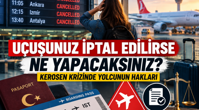 Uçuşunuz İptal Edilirse Ne Yapmalısınız? Kerosin Krizinde Yolcu Hakları Neler ?
