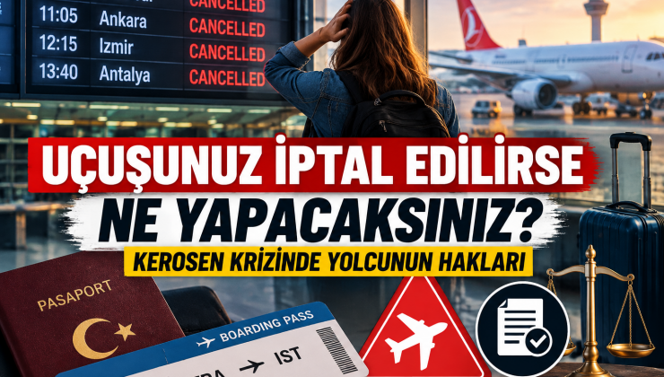 Uçuşunuz İptal Edilirse Ne Yapmalısınız? Kerosin Krizinde Yolcu Hakları Neler ?