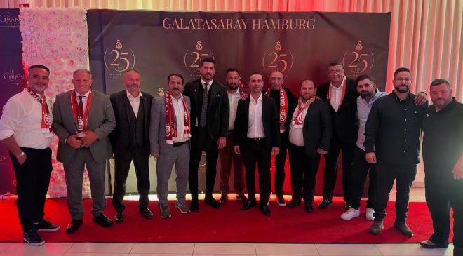 Galatasaray Hamburg’un 25. yılı görkemli gala gecesiyle kutlandı