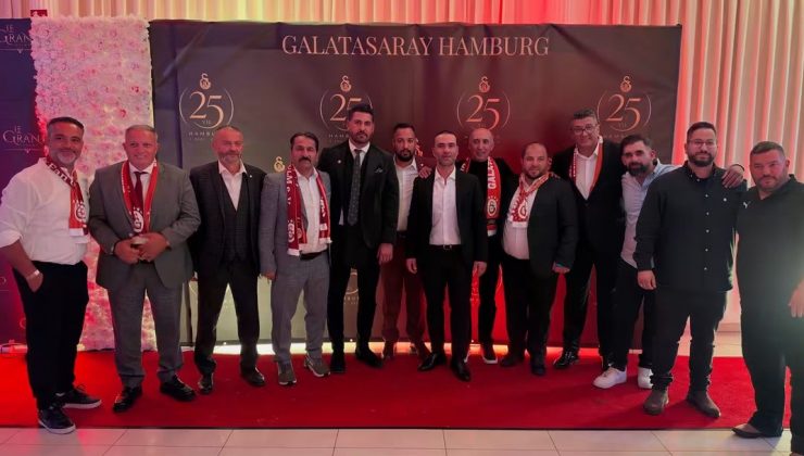 Galatasaray Hamburg’un 25. yılı görkemli gala gecesiyle kutlandı