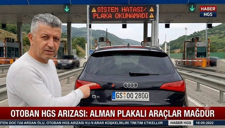 HGS Kameraları Plakadaki “O” Harflerini “0” Rakamı Olarak Okudu: Gurbetçi Sürücü Mağdur Olduğunu İddia Etti.