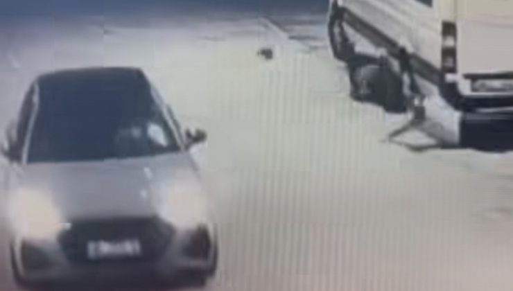 Edirne’de Bir Akaryakıt İstasyonunda Yabancı Plakalı Araç Sürücüsü 2 Kişiye Çarptı.