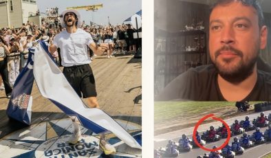 Formula 1 şampiyonu ile yarışan Türk sürücü başlangıç öncesi uyuya kaldı.