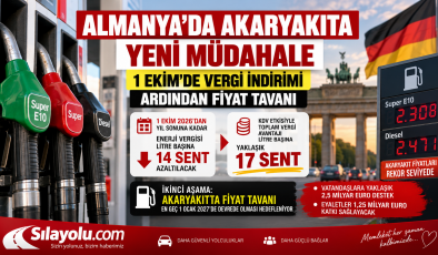 Almanya’da Akaryakıta 1 Ekim’de Vergi İndirimi, Ardından Fiyat Tavanı Planlanıyor