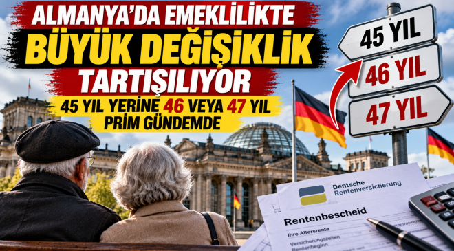 Almanya’da emeklilikte büyük bir değişiklik masada: