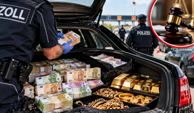 Aracında 1 milyon Euro ve 2,5 kilo altın bulunan sürücü beraat etti