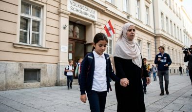 Avusturya’da yeni eğitim-öğretim yılının başlamasıyla okullarda başörtüsü yasağı resmen yürürlüğe girdi.