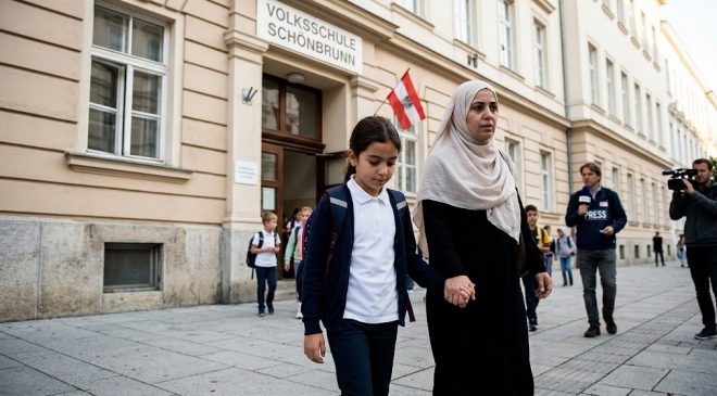 Avusturya’da yeni eğitim-öğretim yılının başlamasıyla okullarda başörtüsü yasağı resmen yürürlüğe girdi.