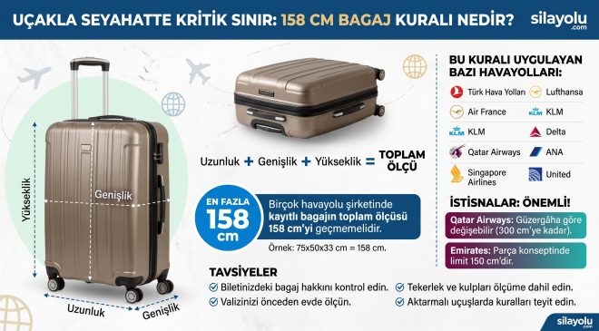 Uçakla seyahat edecekler dikkat! 158 santimetre bagaj kuralı nedir, hangi havayolları uyguluyor?