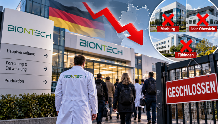 BioNTech’te küçük çaplı küçülme: Almanya’daki üç tesis kapanıyor, yaklaşık 1.800 çalışan etkilenecek