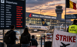 Belçika’dan uçacaklar dikkat: Charleroi’da bu gece grev başlıyor, 832 uçuş etkilenebilir