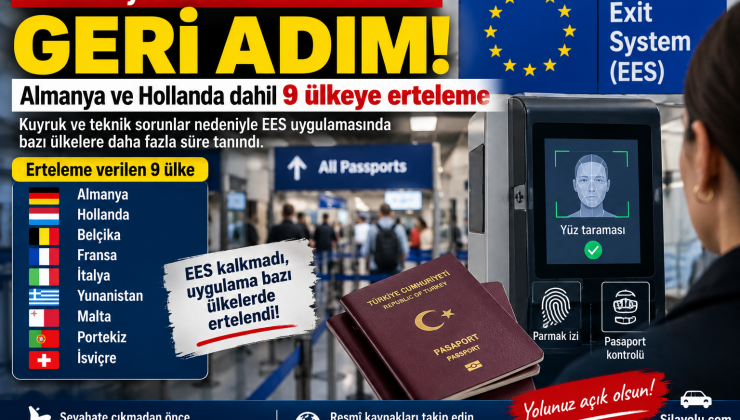 AB’nin biyometrik sınır sisteminde geri adım: Almanya ve Hollanda dahil 9 ülkeye erteleme