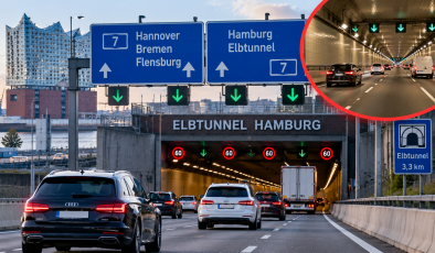 Hamburg Elbtunnel yeniden açıldı: A7’de 55 saatlik kapanma sona erdi.