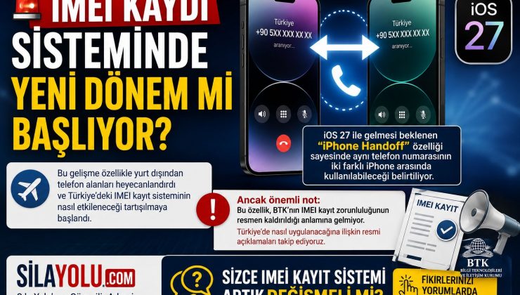 YURT DIŞINDAN TELEFON GETİRENLER DİKKAT! IMEI SİSTEMİNDE YENİ DÖNEM Mİ?