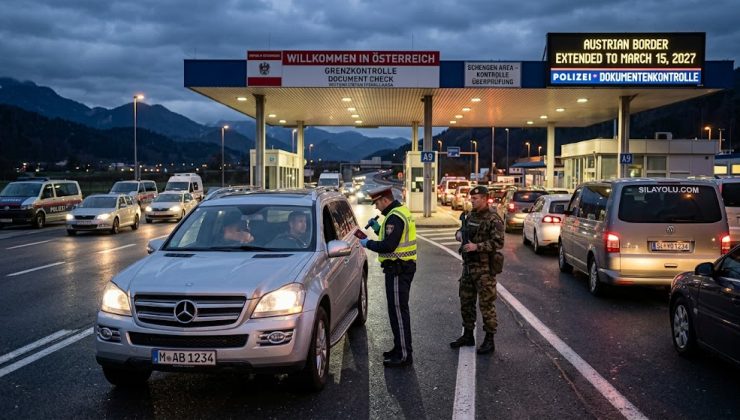 AVUSTURYA’: SINIR KONTROLLERİ 2027’YE KADAR UZATILDI!