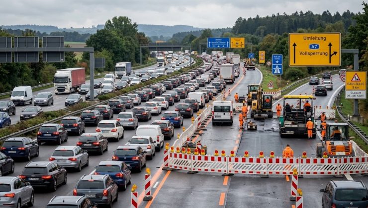Bu hafta sonu Almanya’da kritik otoyollar tamamen kapatılıyor!