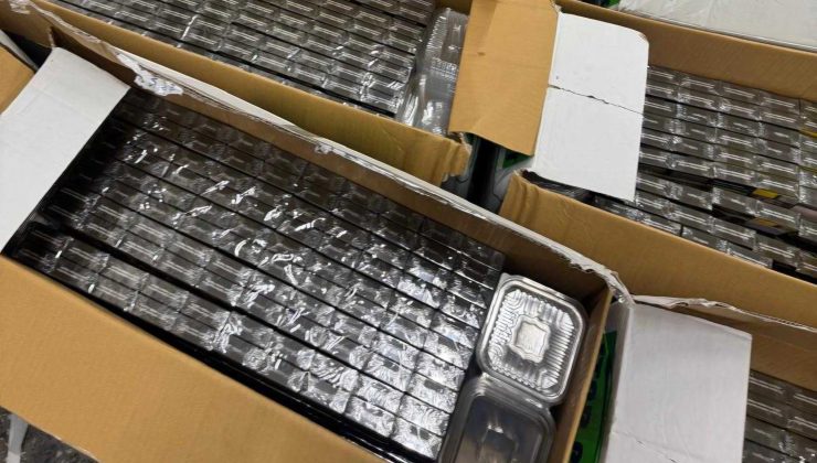 Türkiye’den Gelen Araçta Değeri 80 Bin Avro Olan 400 Bin Adet Sigara Ele Geçirildi