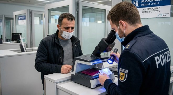 Havalimanında Sahte Belge Şüphesi: Türk Yolcu Almanya’ya Alınmadı.