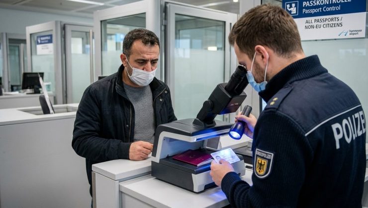 Havalimanında Sahte Belge Şüphesi: Türk Yolcu Almanya’ya Alınmadı.