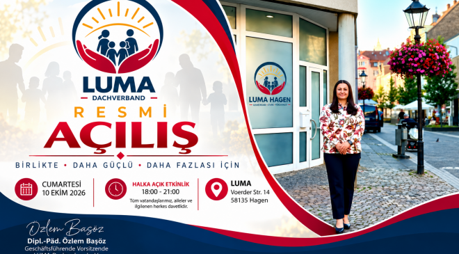 LUMA: Almanya Hagen’da Yeni Bir Merkez Açılıyor
