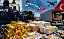 Almanya’dan Türkiye’ye 210 milyon avroluk altın trafiği şüphesi üç gurbetçi gözaltına alındı